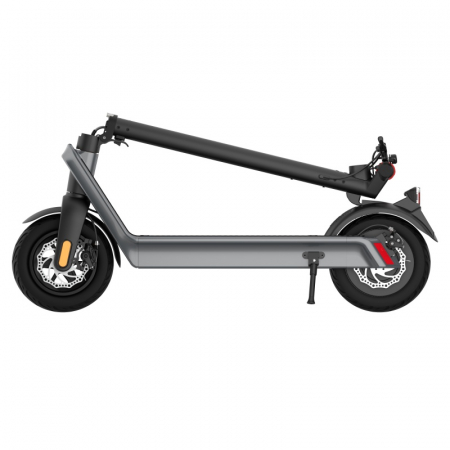 Trotineta electrica pliabila iSEN X9 Plus 10" Gri, motor 850W, autonomie maxima 65km, viteza pana la 40km/h, baterie detasabila 36V 15.6Ah [11]