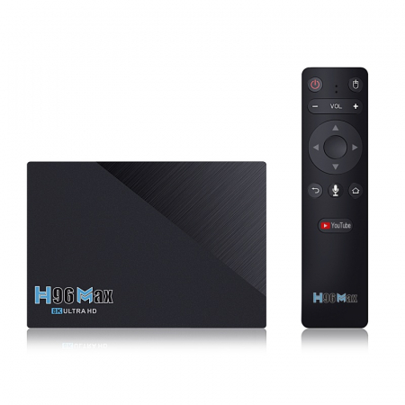 TV Box iSEN H96 MAX Pro Smart Media Player, 8K, 8GB RAM, 128GB ROM, RK3566 QuadCore, Android 11, Telecomanda cu giroscop si comanda vocala [2]