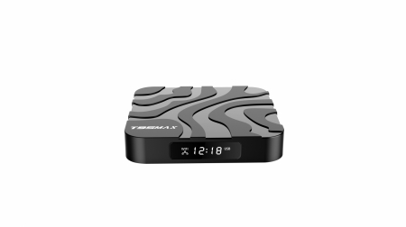 Media player cu android - TV Box iSEN T95MAX Smart Media Player Negru, 4K, 1GB RAM, 8GB ROM, Android 12, H618 Quad Core A53, Bluetooth 4.0