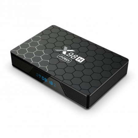 TV Box iSEN X98H PRO Smart Media Player Negru, 4K, 4GB RAM, 64GB ROM, Android 12, Allwinner H618 Quad Core A53, Ethernet 1000m, Bt 5.0 [1]