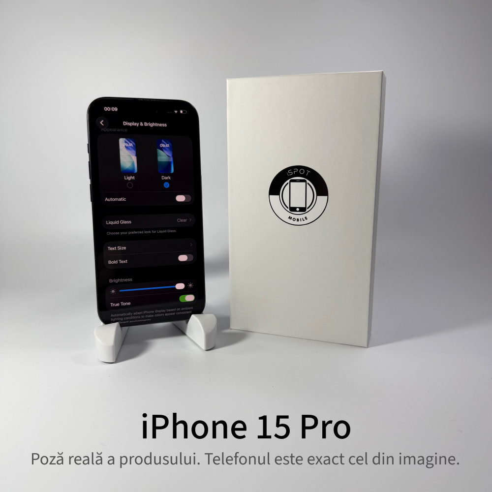 iPhone 15 Pro 256GB Blue Grad A - Second Hand - GARANTIE 2 ANI [3]