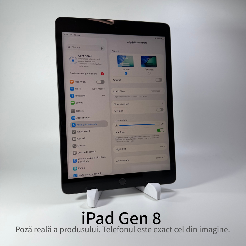 iPad 10.2" generația 8 128GB Gray Grad A • Second Hand • GARANȚIE 2 ANI [5]