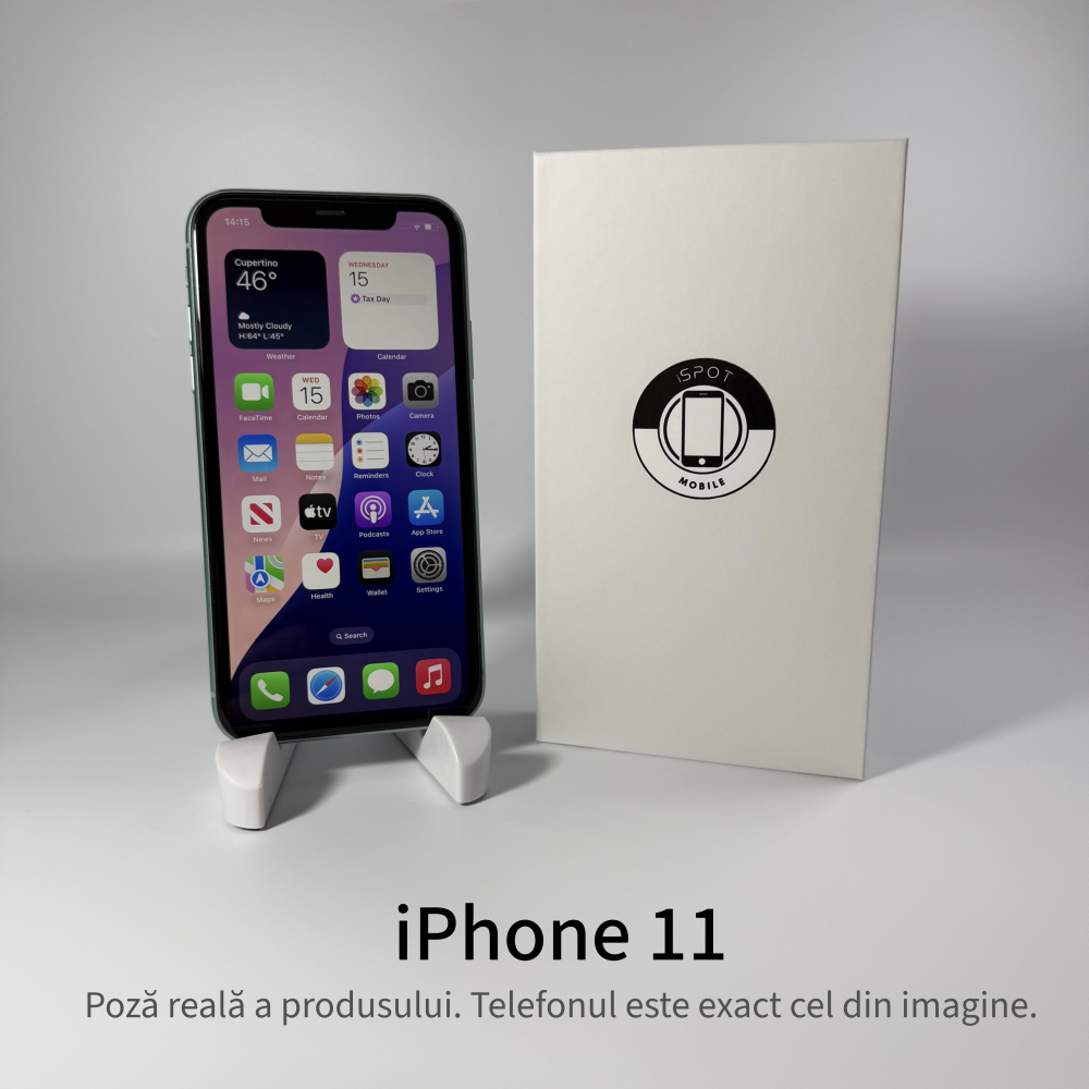 iPhone 11 64 GB Green Grad A – Second Hand - GARANȚIE 2 ANI [2]