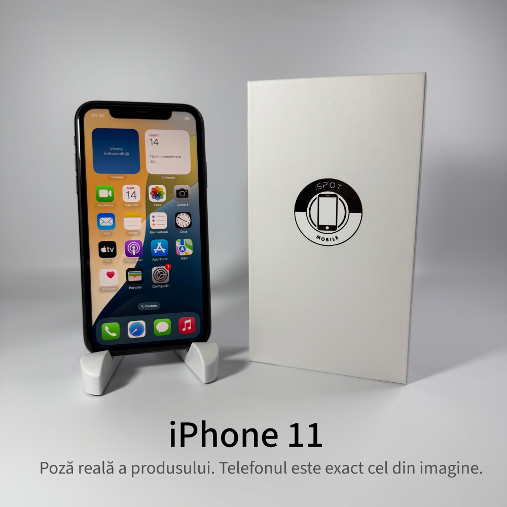 iPhone 11 64 GB Black Grad A – Second Hand - GARANȚIE 2 ANI [2]
