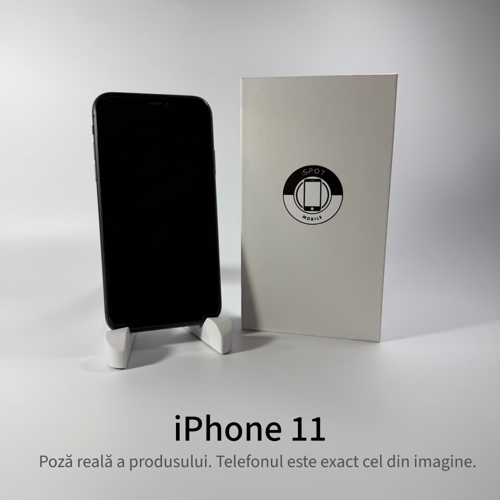 iPhone 11 64GB Black Grad A – Second Hand – GARANȚIE 2 ANI - [3]