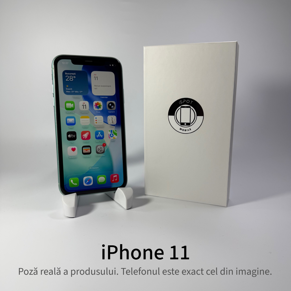 iPhone 11 64GB Purple Grad A – Second Hand - GARANȚIE 2 ANI [2]