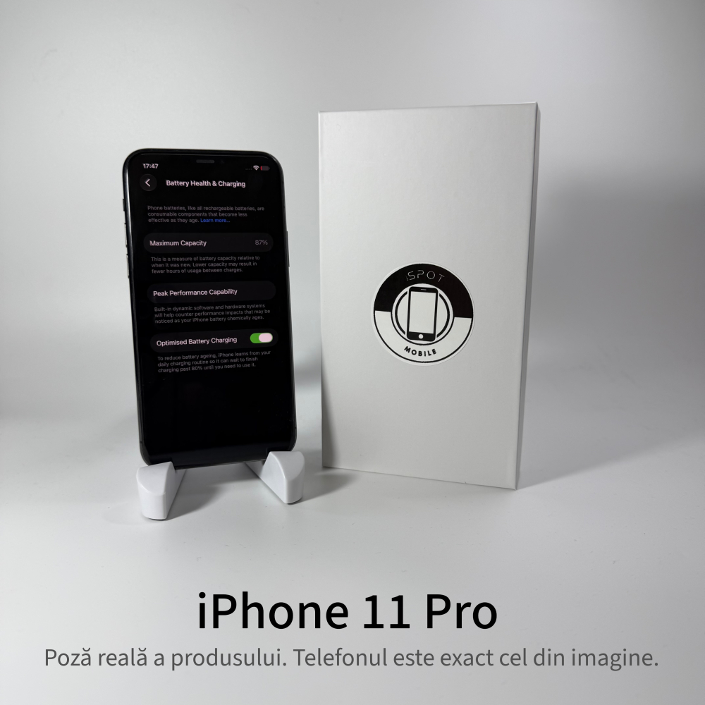 iPhone 11 Pro 64GB Gray Grad A • Second Hand • GARANȚIE 2 ANI [5]