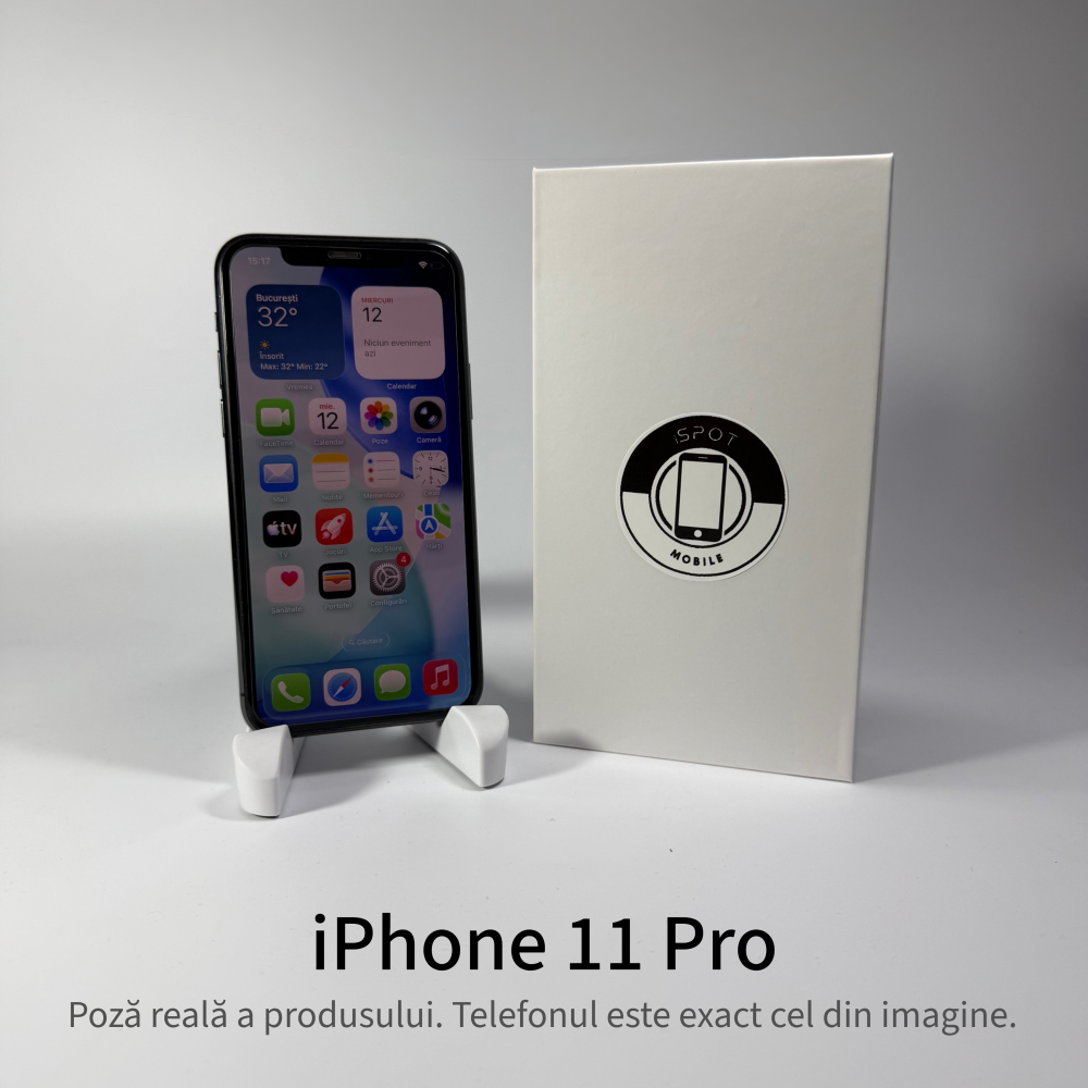 iPhone 11 Pro 64GB Gray Grad A • Second Hand • GARANȚIE 2 ANI [2]