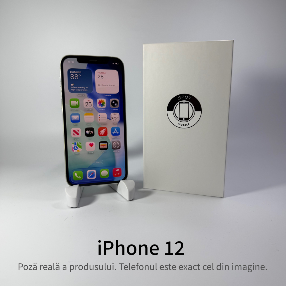 iPhone 12 128GB Green Grad B - Second Hand - GARANTIE 2 ANI [2]