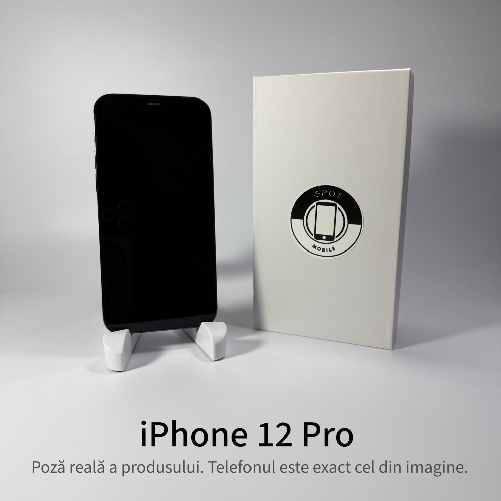 iPhone 12 Pro 128GB Blue Grad A • Second Hand • GARANȚIE 2 ANI [3]