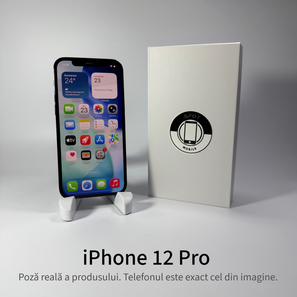 iPhone 12 Pro 128GB Blue Grad A • Second Hand • GARANȚIE 2 ANI [2]