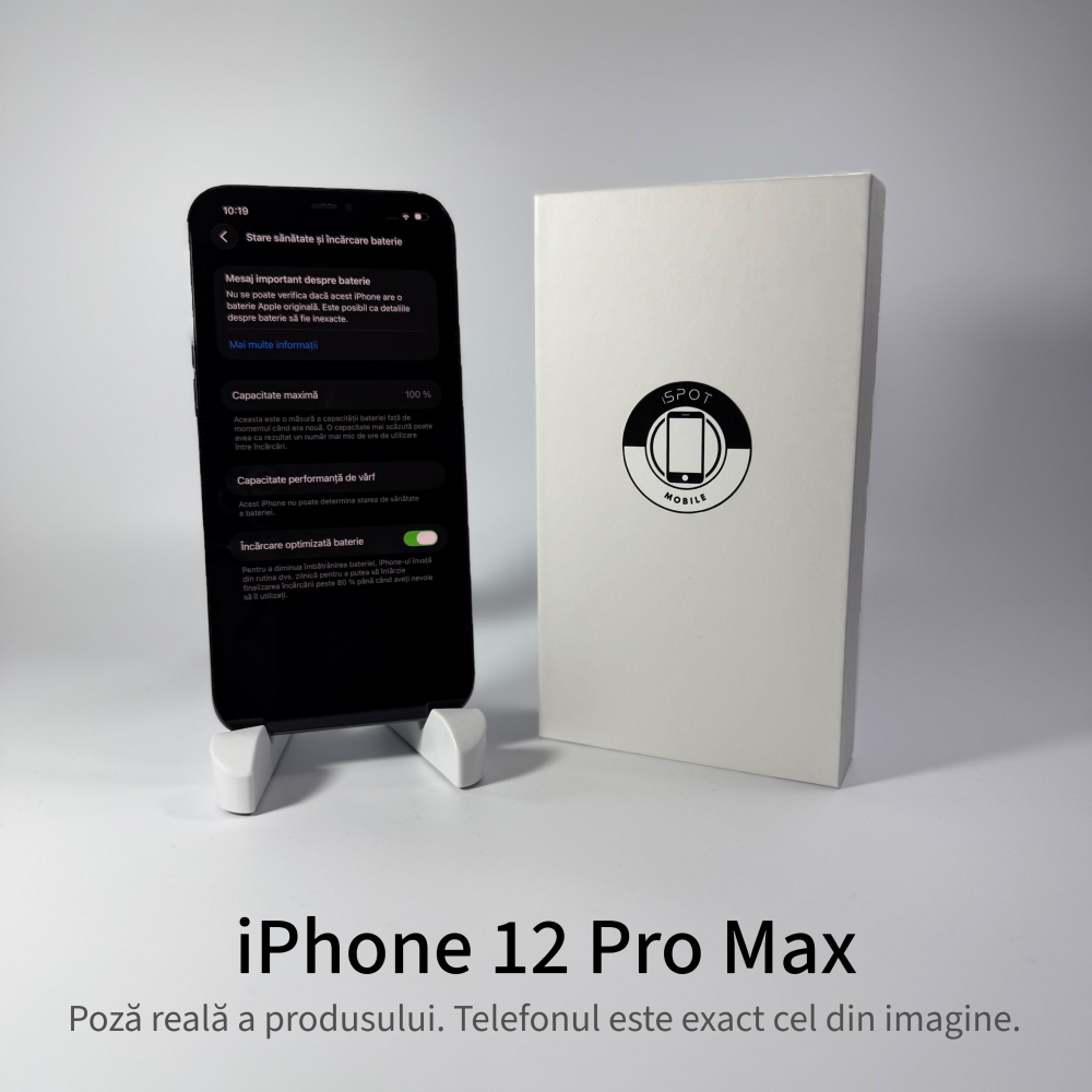 iPhone 12 Pro Max 128GB Blue Grad A - Second Hand - GARANTIE 2 ANI [3]