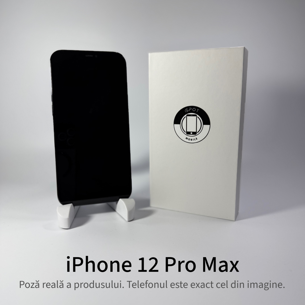 iPhone 12 Pro Max 128GB Blue Grad A - Second Hand - GARANTIE 2 ANI [4]