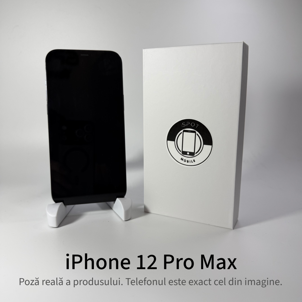 iPhone 12 Pro Max 128GB Blue Grad A • Second Hand • GARANȚIE 2 ANI [3]