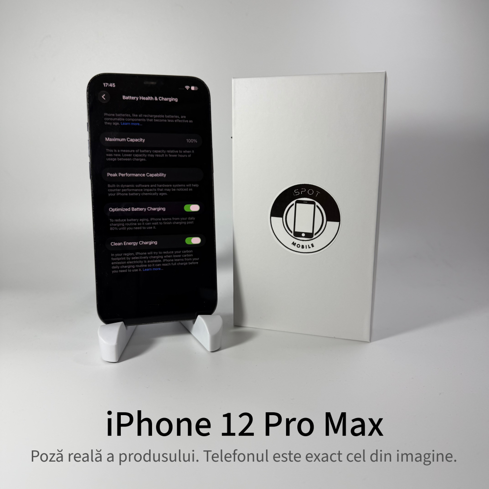 iPhone 12 Pro Max 128GB Blue Grad A • Second Hand • GARANȚIE 2 ANI [5]