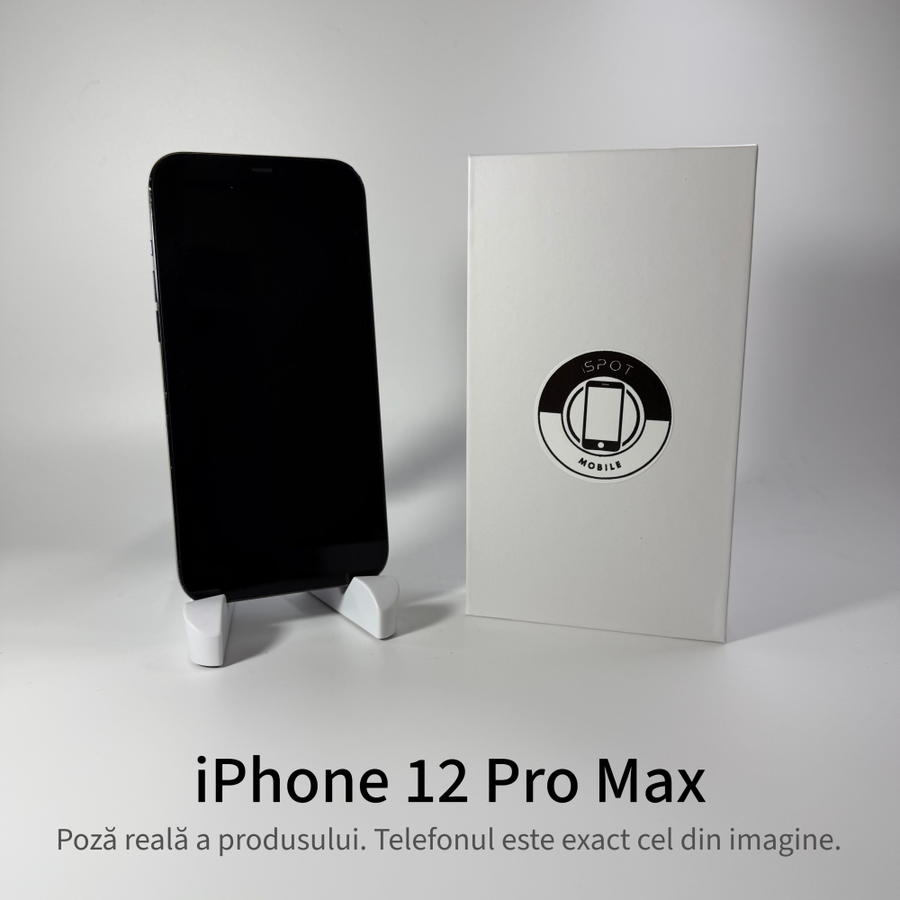 iPhone 12 Pro Max 256GB Blue Grad A • Second Hand • GARANȚIE 2 ANI [3]