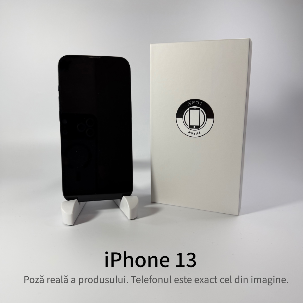 iPhone 13 128GB Black Grad B – Second Hand - GARANȚIE 2 ANI [3]