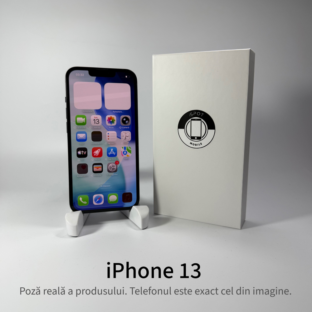 iPhone 13 128GB Midnight Grad A • Second Hand • GARANȚIE 2 ANI [2]