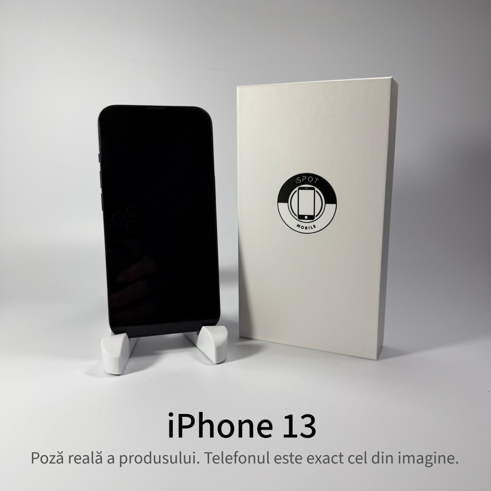 iPhone 13 128GB Midnight Grad A • Second Hand • GARANȚIE 2 ANI [3]
