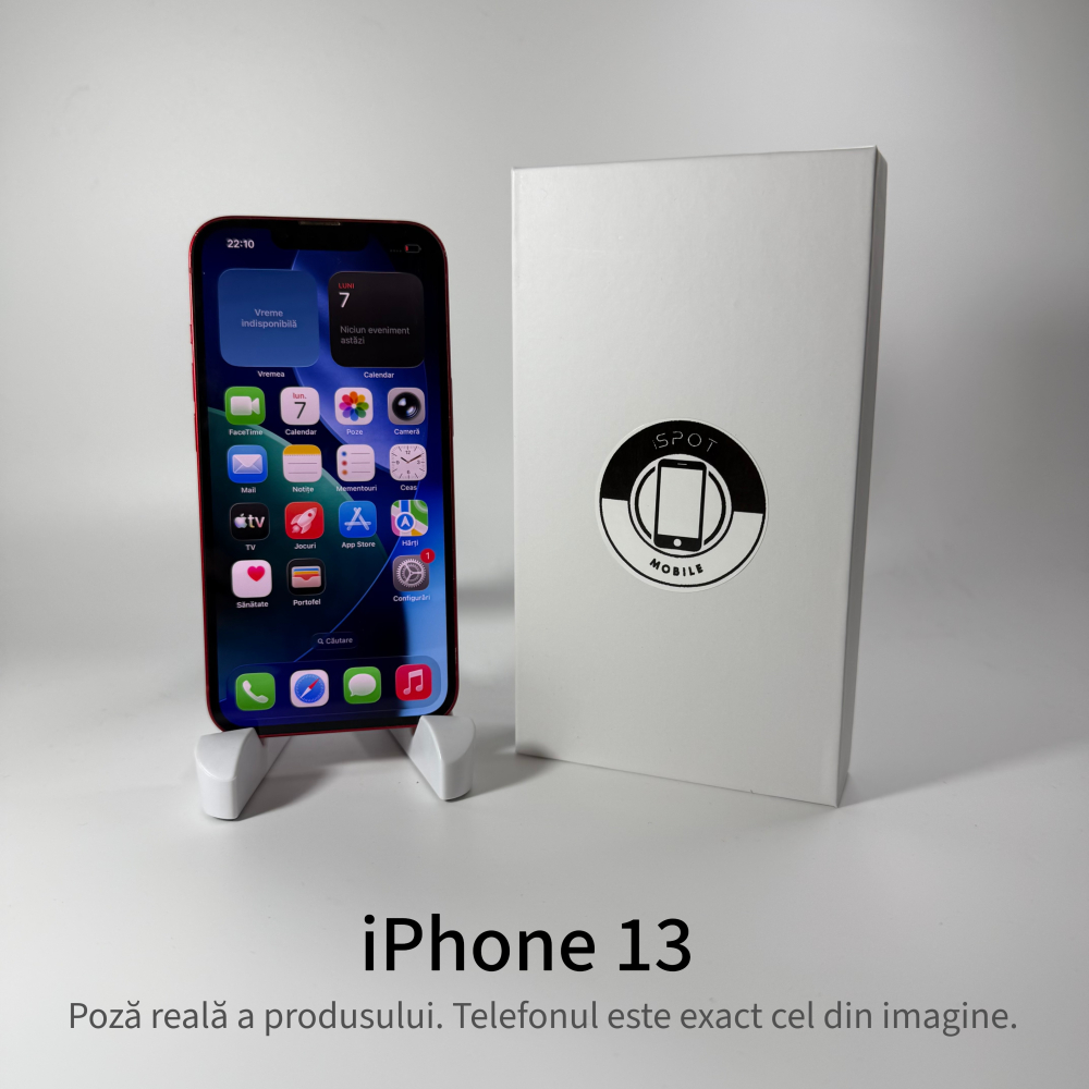 iPhone 13 128GB (PRODUCT)RED Grad A • Second Hand • GARANȚIE 2 ANI [2]