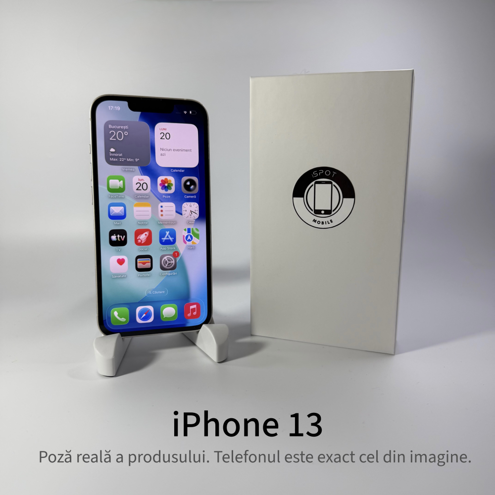 iPhone 13 256 GB  Starlight Grad A – Second Hand - GARANȚIE 2 ANI [2]