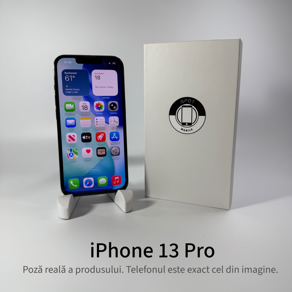 iPhone 13 Pro 128 GB Black Grad A – Second Hand - GARANȚIE 2 ANI [2]