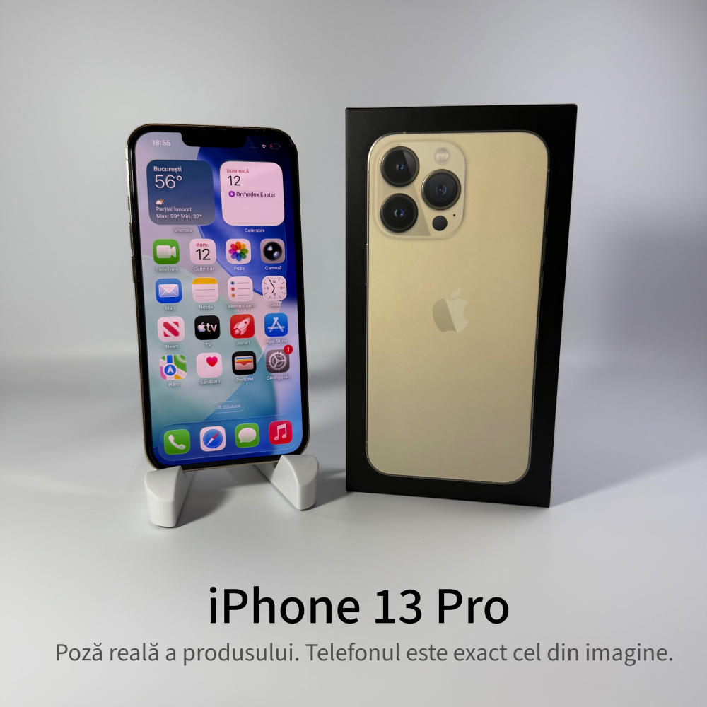 iPhone 13 Pro 128GB Gold Grad A – Second Hand - GARANȚIE 2 ANI [2]