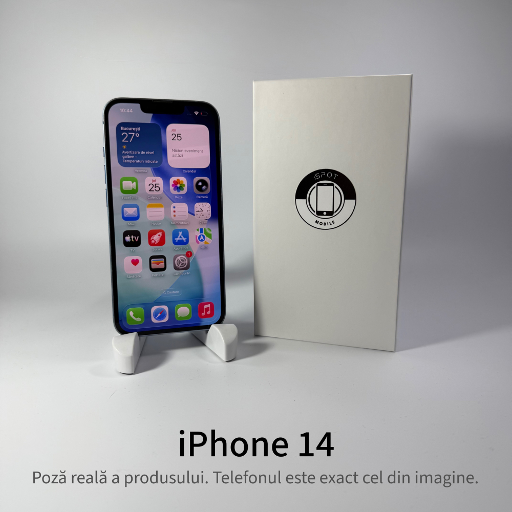 iPhone 14 128GB Blue Grad A - Second Hand - GARANTIE 2 ANI [2]