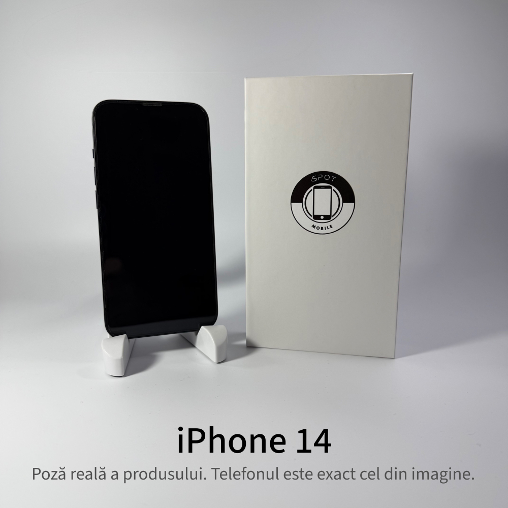 iPhone 14 128GB Midnight Grad A - Second Hand - GARANTIE 2 ANI [4]