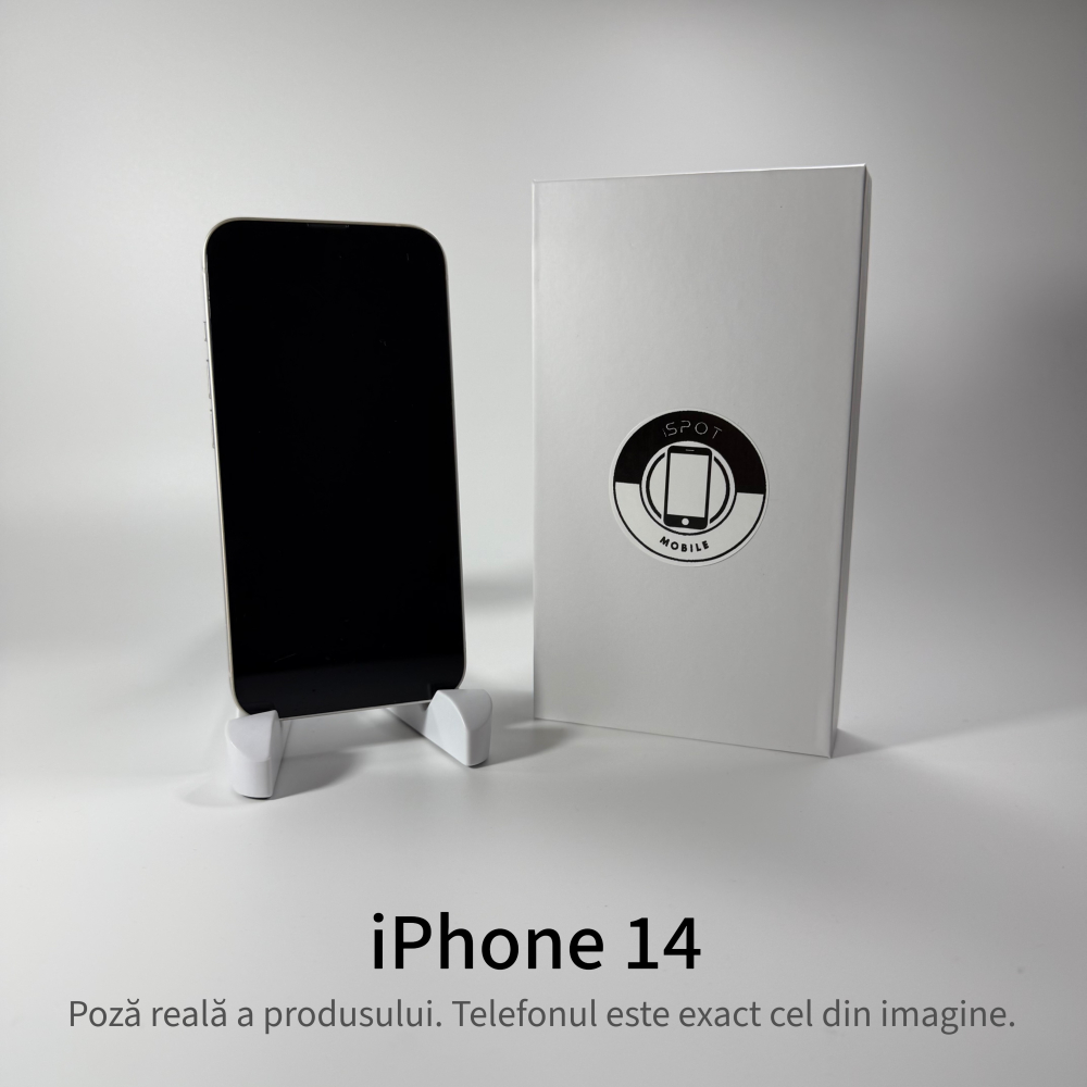 iPhone 14 128GB Starlight Grad A • Second Hand • GARANȚIE 2 ANI [3]