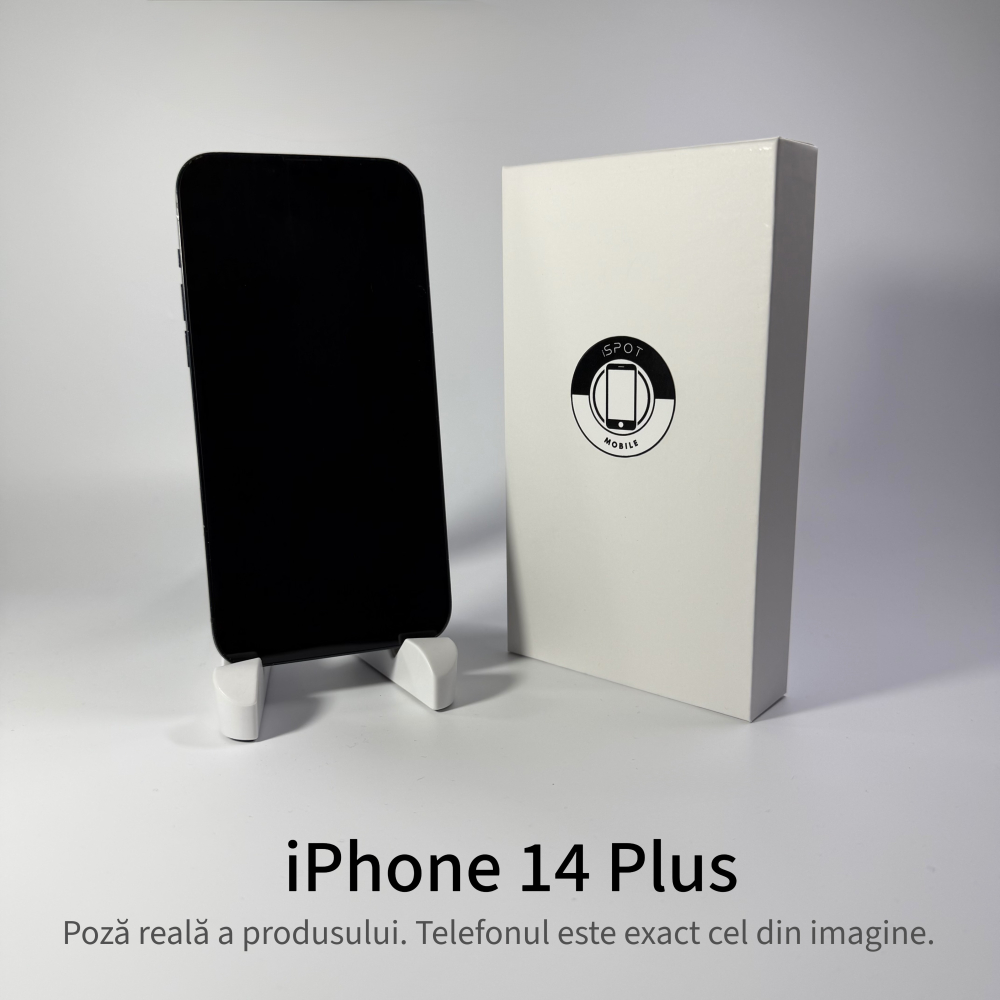iPhone 14 Plus 128 GB Black Grad B – Second Hand - GARANȚIE 2 ANI [3]