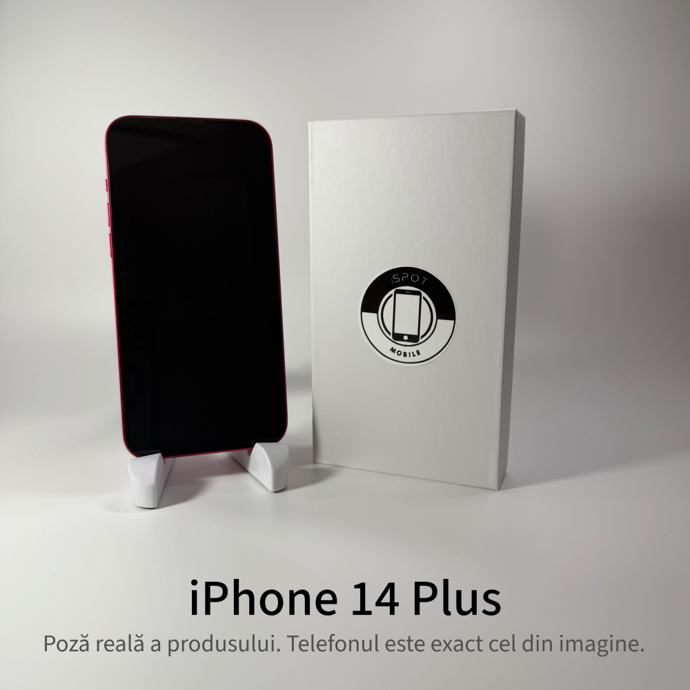 iPhone 14 Plus 128GB RED Grad A • Second Hand • GARANȚIE 2 ANI [3]
