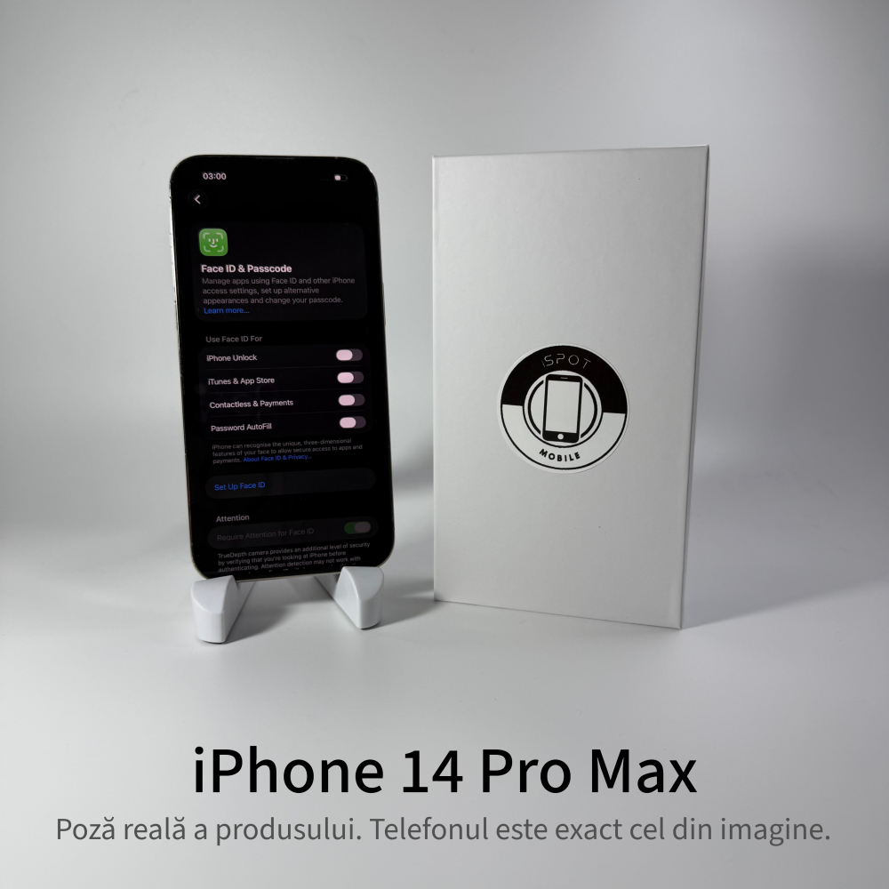 iPhone 14 Pro Max 128GB Gold Grad A- • Second Hand • GARANȚIE 2 ANI [5]