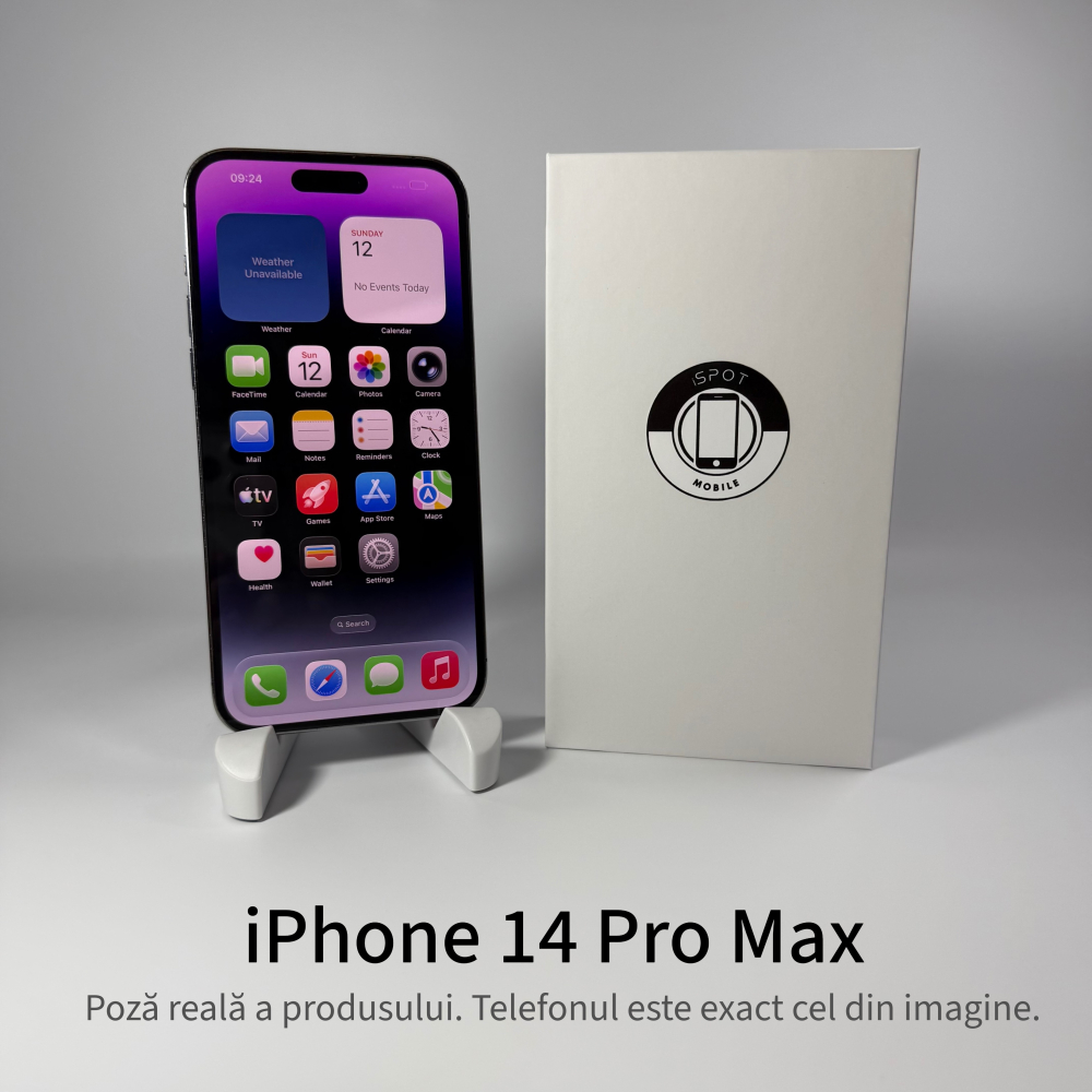 iPhone 14 Pro Max 128GB Purple Grad A – Second Hand - GARANȚIE 2 ANI [2]