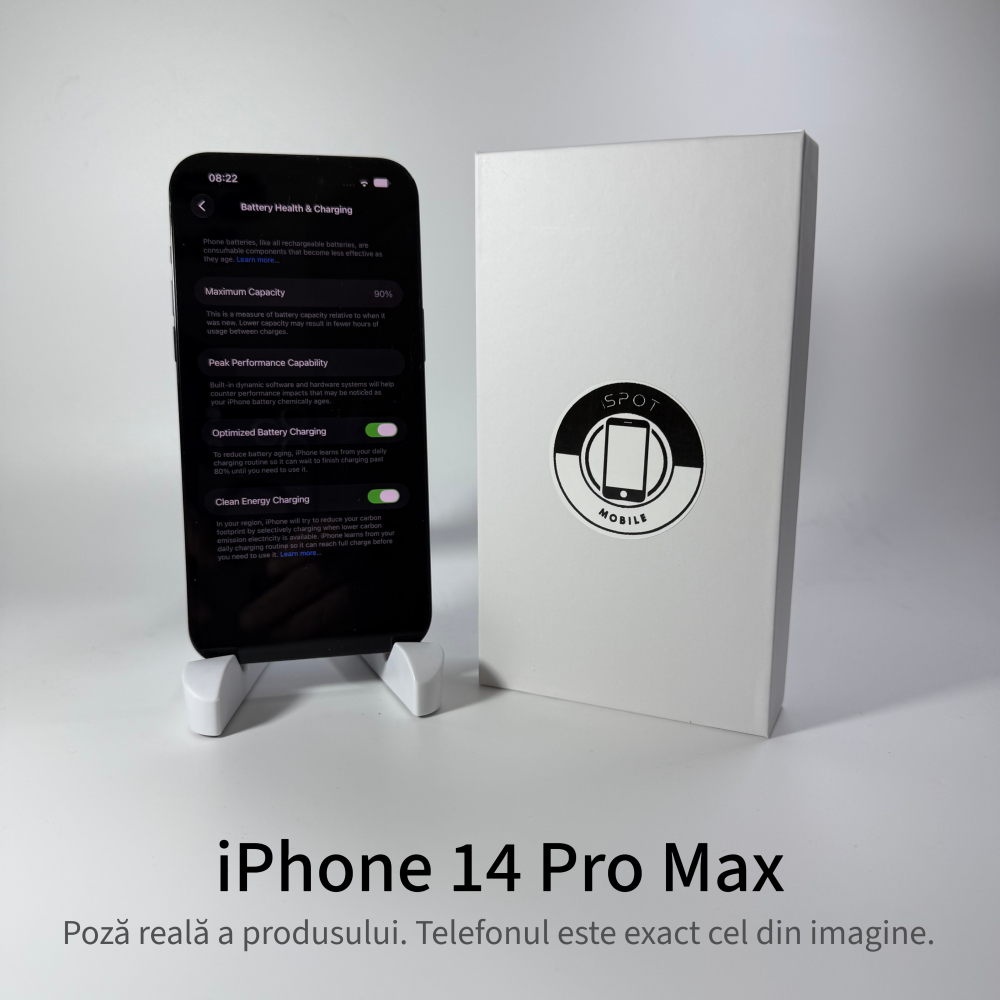 iPhone 14 Pro Max 512GB Black Grad A • Second Hand • GARANȚIE 2 ANI [5]
