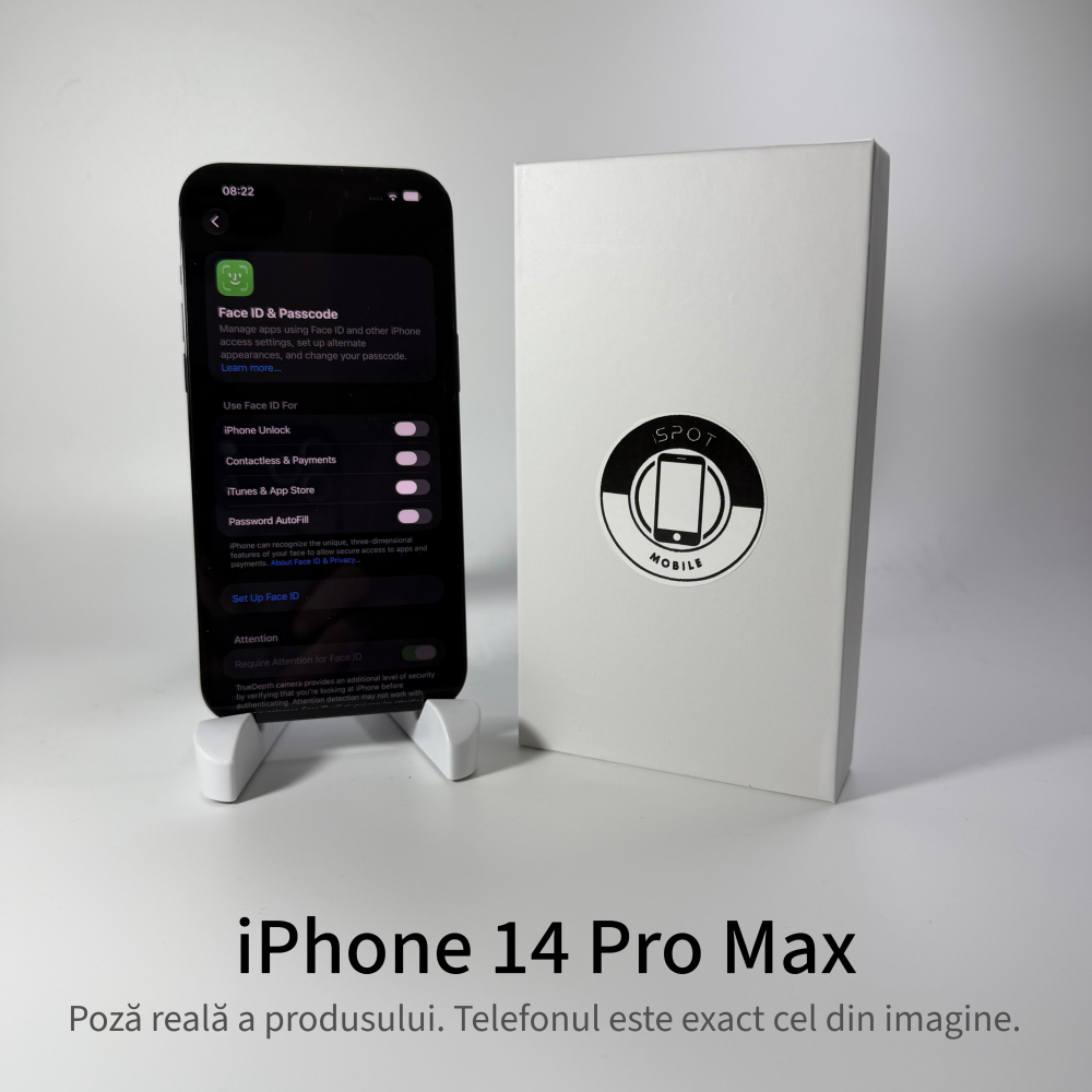 iPhone 14 Pro Max 512GB Black Grad A • Second Hand • GARANȚIE 2 ANI [6]