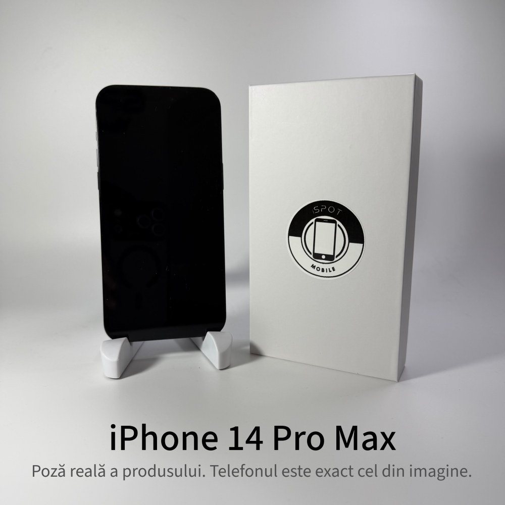 iPhone 14 Pro Max 512GB Black Grad A • Second Hand • GARANȚIE 2 ANI [3]