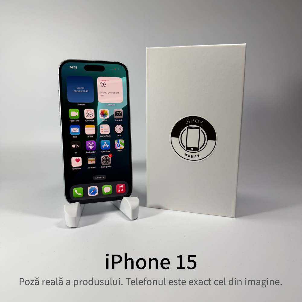 iPhone 15 128GB Blue Grad A • Second Hand • GARANȚIE 2 ANI [2]