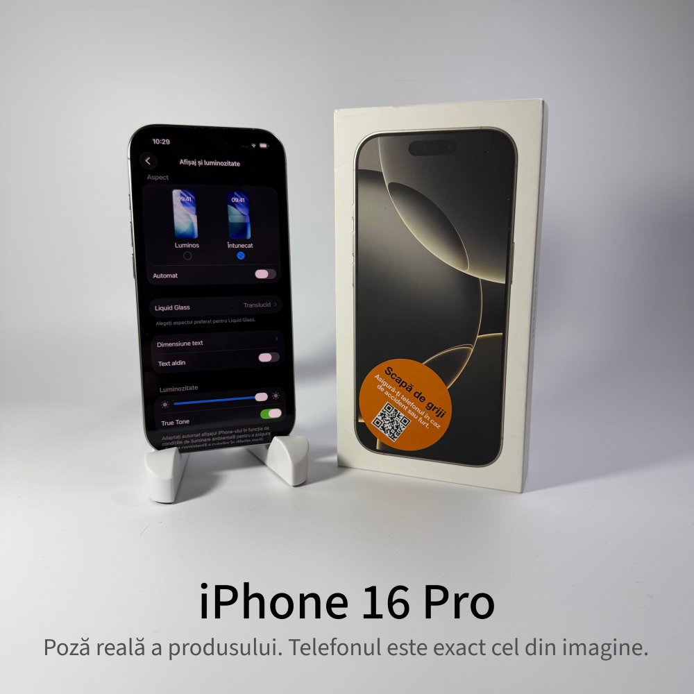 iPhone 16 Pro 128GB Natural Grad A - Second Hand - GARANTIE 2 ANI [3]