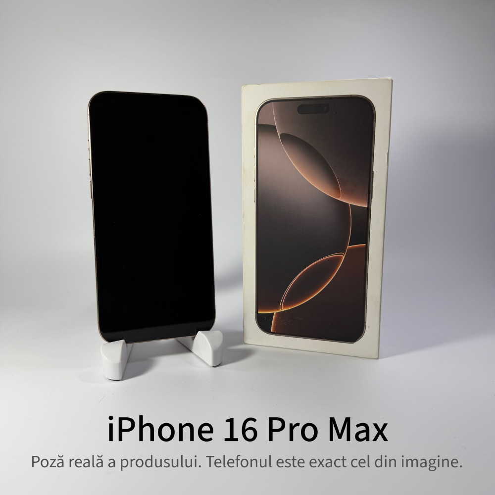 iPhone 16 Pro Max 256GB Desert Grad A - Second Hand - GARANTIE 2 ANI [4]