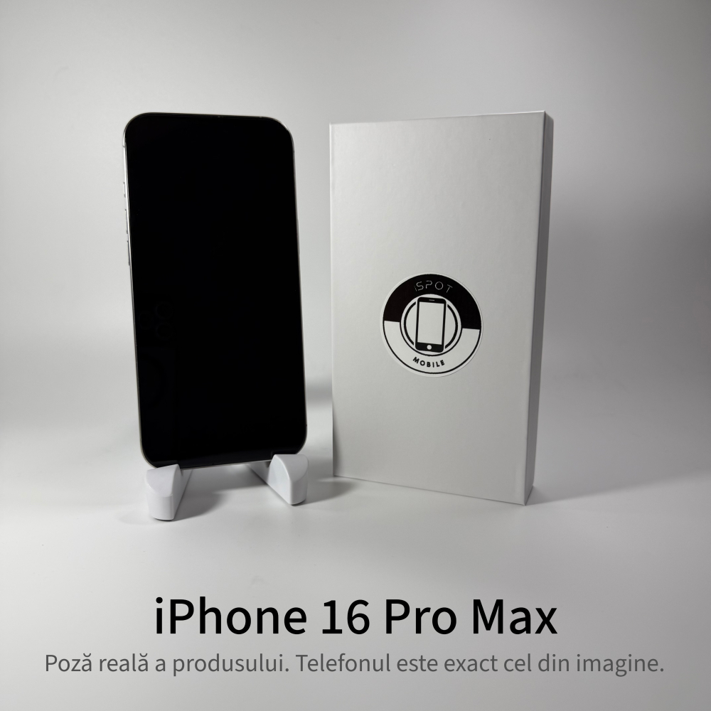 iPhone 16 Pro Max 256GB Natural Grad A • Second Hand • GARANȚIE 2 ANI [3]
