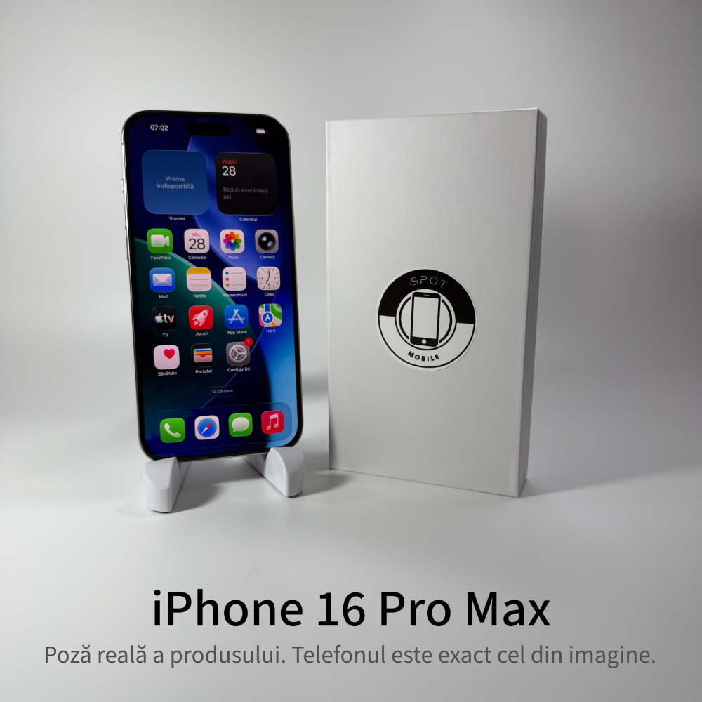 iPhone 16 Pro Max 256GB Natural Grad A • Second Hand • GARANȚIE 2 ANI [2]