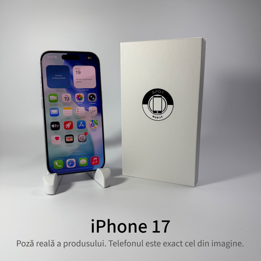 iPhone 17 256GB Lavender NOU (Activat) - Grad A+ - GARANTIE 2 ANI [2]