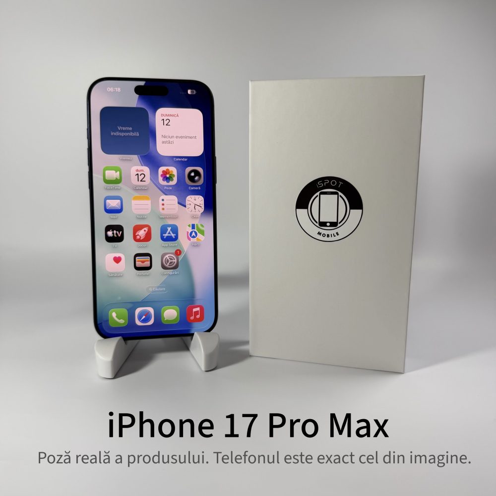 iPhone 17 Pro Max 256GB Blue Grad A+ – Second Hand  - GARANȚIE 2 ANI [2]