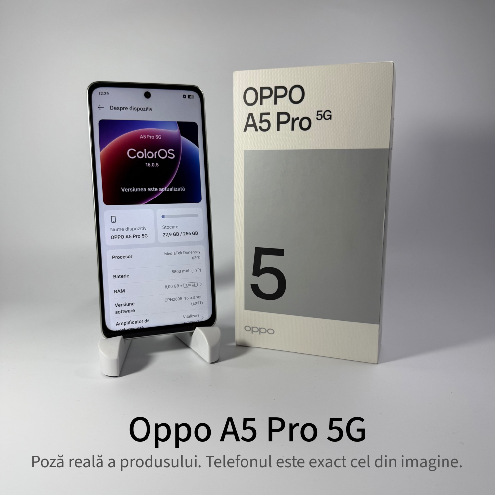 Oppo A5 Pro 5G 256GB Grad A+ – Second Hand – GARANȚIE 2 ANI [3]