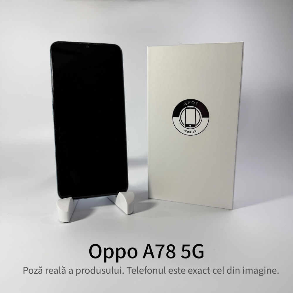 Oppo A78 5G 128GB Black Grad A – Second Hand – GARANȚIE 2 ANI [3]