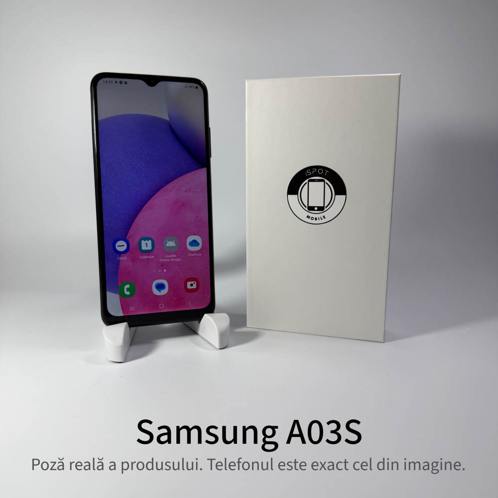 Samsung  A03s 64GB Black Grad B - Second Hand - GARANTIE 2 ANI [2]