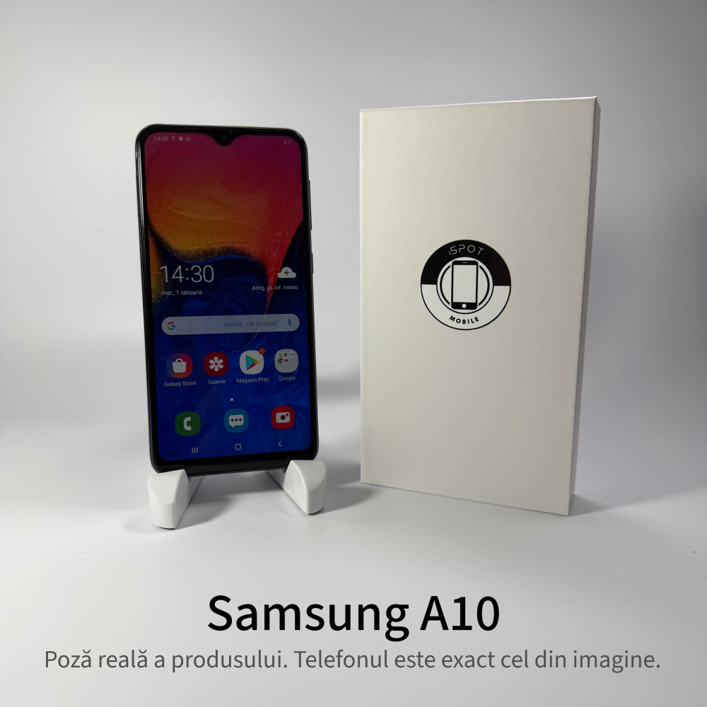 Samsung Galaxy A10 32GB Blue Grad A - Second Hand - GARANTIE 2 ANI [2]