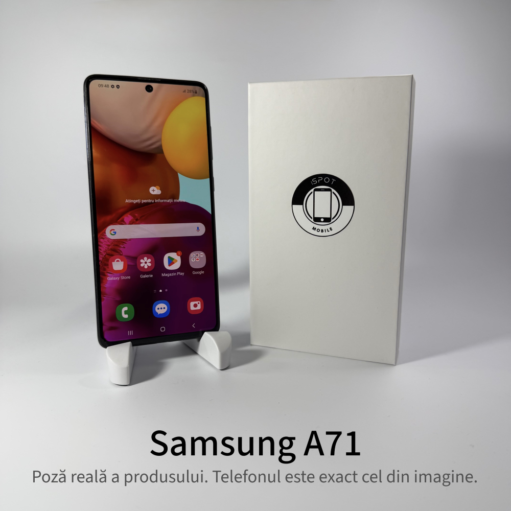 Samsung Galaxy A71 128GB Grad B – Second Hand – GARANȚIE 2 ANI [2]