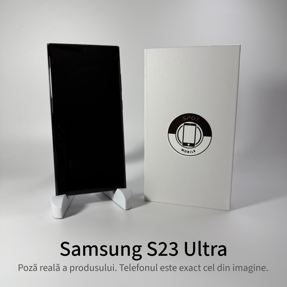 Samsung Galaxy S23 Ultra 512GB 12GB RAM Black Grad A- • Second Hand • GARANȚIE 2 ANI [2]